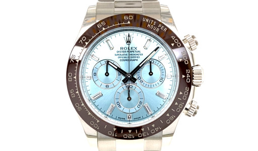 Buy Rolex Daytona Platinum Ice Blue Dial 116506A today